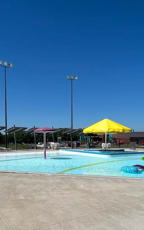 Aquatic Center in Seneca, Kansas